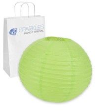 25 pcs 12" inch Chinese Paper Lantern - Apple Green - Wedding Party Event kl