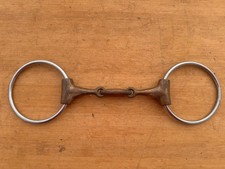 Mikmar Cupreon Loose Ring Snaffle Bit  with Ergom Lozenge Mouthpiece ~ 5"