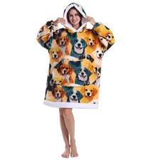 2025 Wearable Blanket Hoodie, Cute Oversized Soft Comfy Warm Hoodie Blanket, ...
