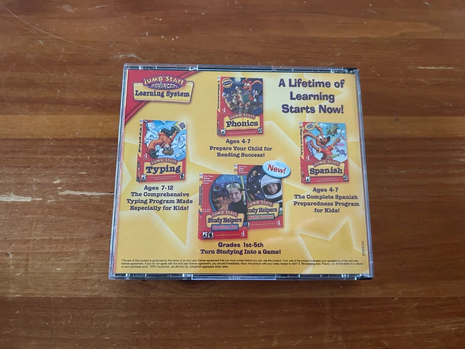 Jump Start Advanced 2nd Grade PC CD-ROM 3 Disc Set Knowledge Adventure 2003 - Image 4 of 4