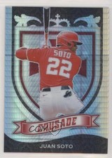 2021 Panini Chronicles Crusade Hyper Prizm 202/299 Juan Soto #18 0m3m