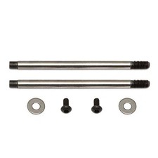 Image of Team Associated 3X27.5 Shock ShaFT V2 Chrome For As91577/91578 (AS91620)