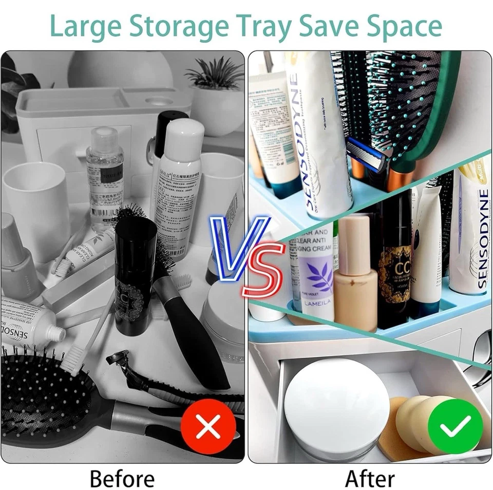 Soporte para cepillo de dientes Premium - Organizador - Dispensador de pasta de dientes todo en uno 4 Foto 3 de 4