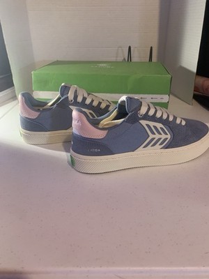 Cariuma Catiba Pro 2.0 Unisex Suede & Cordura Mirage Blue/Ivory