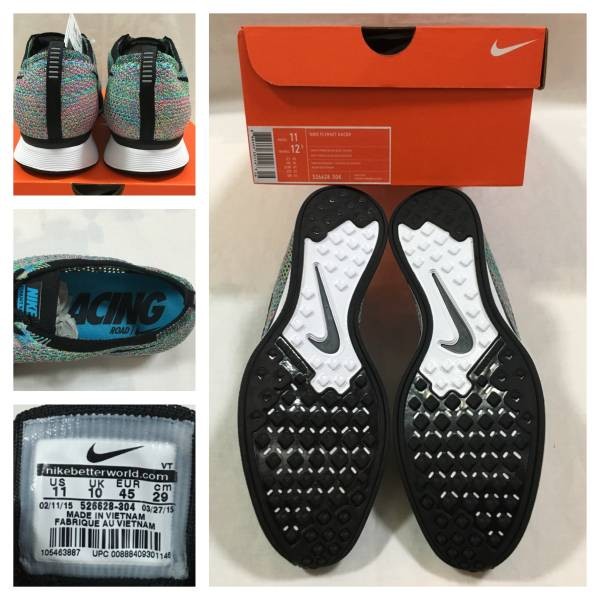 Size 11 - Nike Flyknit Racer 2015 Multi-Color for sale