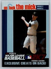 2007 Topps #3 Mickey Mantle Unlock the Mick