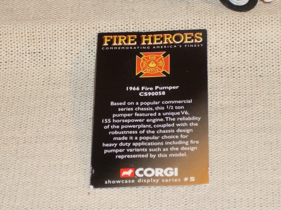 Christmas Surprise! Corgi 1966 Diecast Pumper Fire Engine #CS90058, Baltimore FD - Image 2 of 4