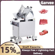 Automatic Meat Slicer Machine 1500W Commercial Floor Standing 14" Stainless Blad