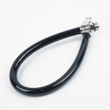 Car Truck Air Tire Pressure Meter Inflator Auto Flexible Rubber Hose Pipe 14.76