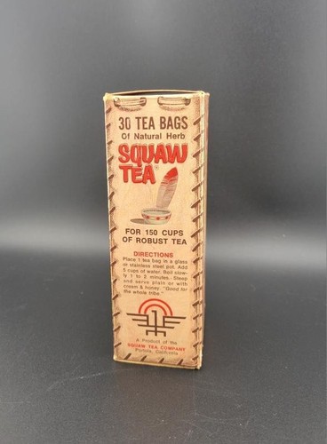 Vintage Teebeutel Karton Box Paket Retro Küchenverpackung Teebeutel - Bild 4 von 9