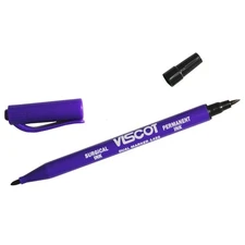 Stencil Marker Pen Dermal Dual Tip Skin Scribe Tattoo Piercing Surgical Medical