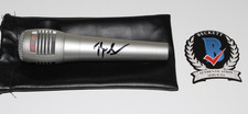 RYAN SEACREST AMERICAN IDOL HOST HAND SIGNED AUTHENIC MICROPHONE BECKETT COA