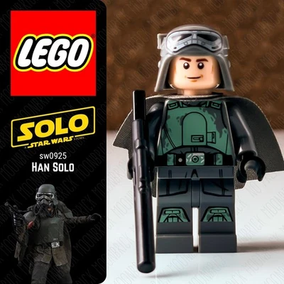 LEGO Han Solo sw0925 Minifigure Star Wars 75211 Multicolore 1 Pièce - Photo 1/4