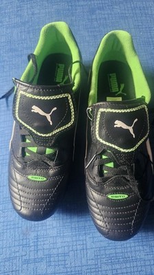 PUMA Fußballschuhe Schwarz/Grün Größe 39 Kinder/Herren/Damen
