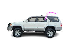 Fits: 1996-2002 Toyota 4Runner 4-DoorDriver Rear Left Vent Window Glass/Clear