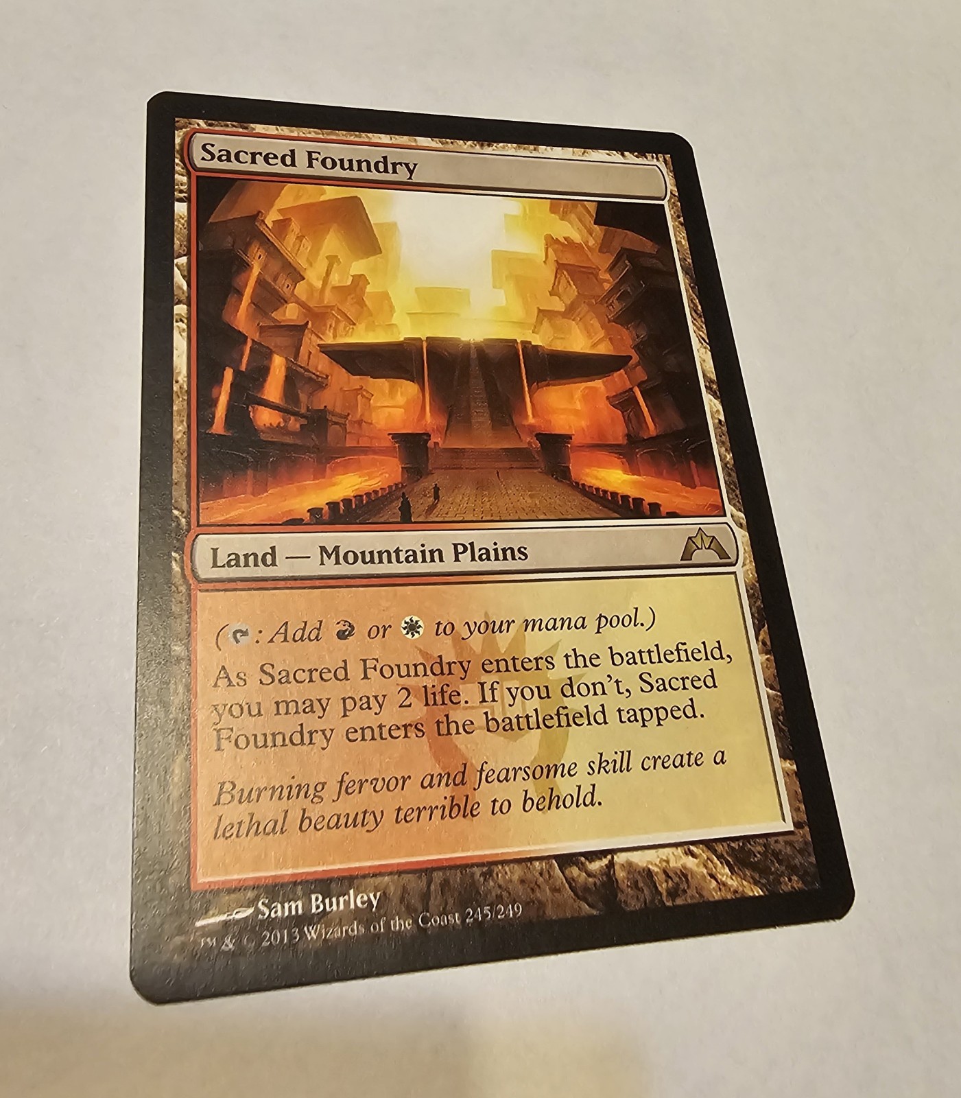 Sacred Foundry Gatecrash NM MTG Magic The Gathering