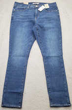 Levi's 311 Shaping Skinny Jeans Women's 32 Blue Denim Mid-Rise Red Tab Stretch