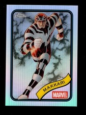 2025 TOPPS CHROME MARVEL REFRACTOR #114 MAKKARI