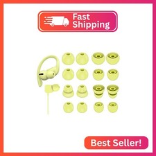 8 Pairs Powerbeats Pro Ear Tips Buds, 4 Size Replacement Soft Flexible Fit in Ca