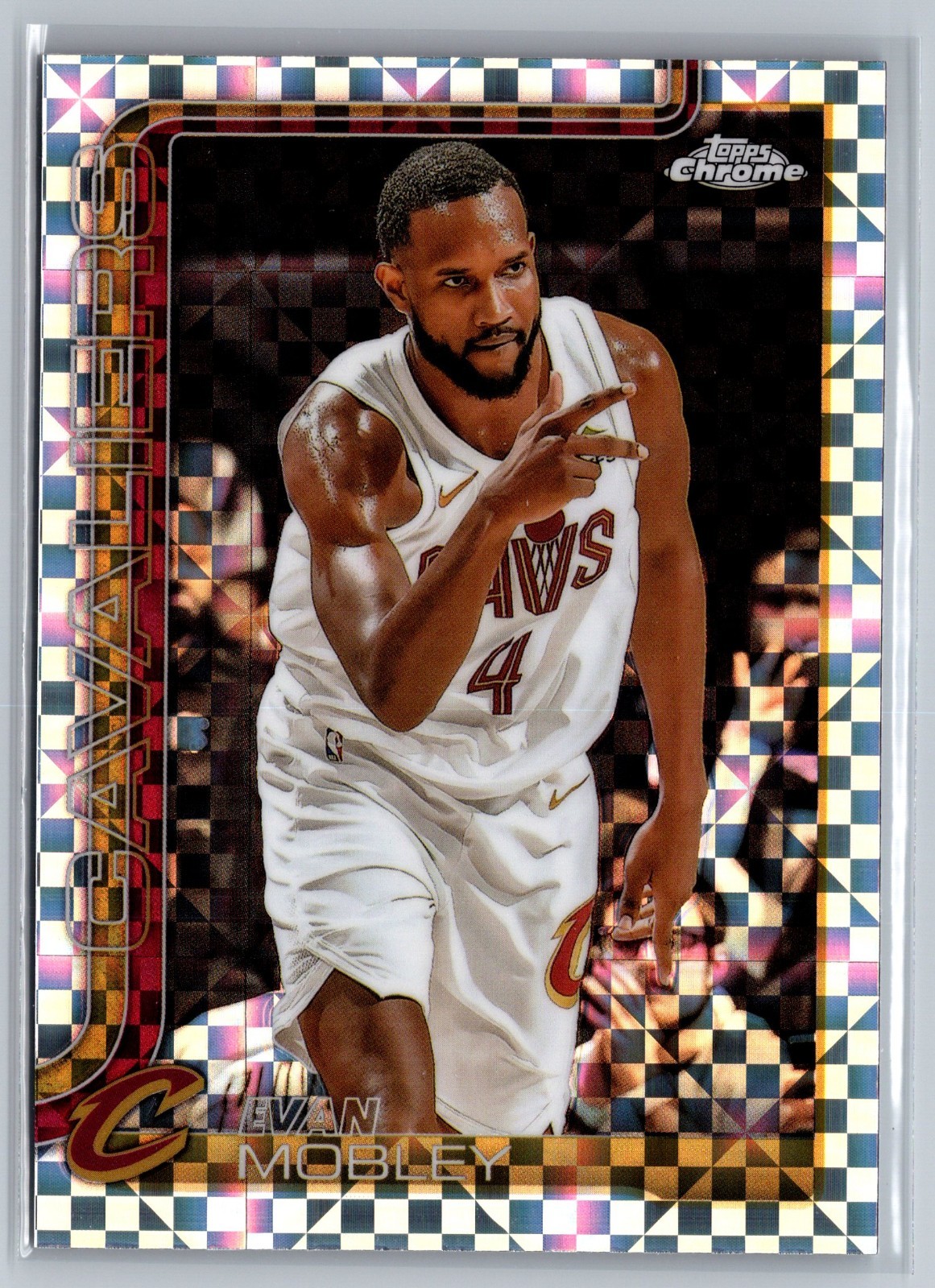 2025-26 Topps Chrome - Evan Mobley #67 X-Fractor