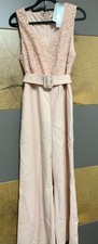 Gr.US.10 Fehaute Damen-Einteilig Jumpsuit-Ove...