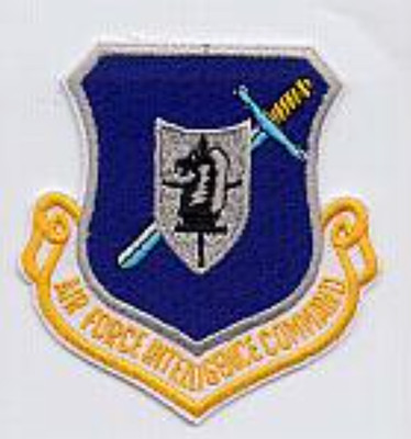 AIR FORCE INTELLIGENCE COMMAND EMBROIDERED PATCH