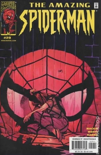 Amazing Spider-Man #29D Weeks Variant VF 8.0 2001 Stock Image