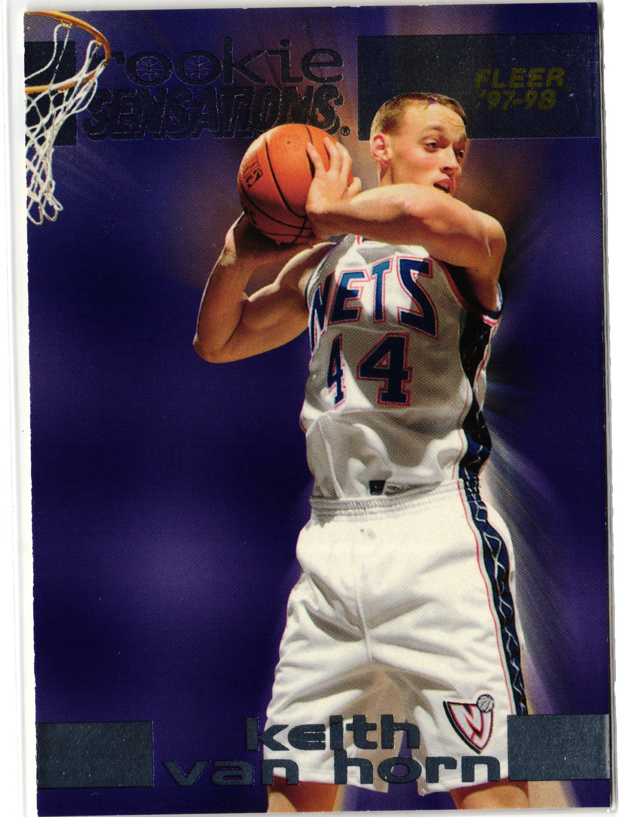 1997-98 Fleer #10RS Keith Van Horn Rookie Sensations