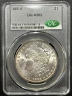 1885-O S$1 CAC MS65 Morgan Silver Dollar - Gem Luster
