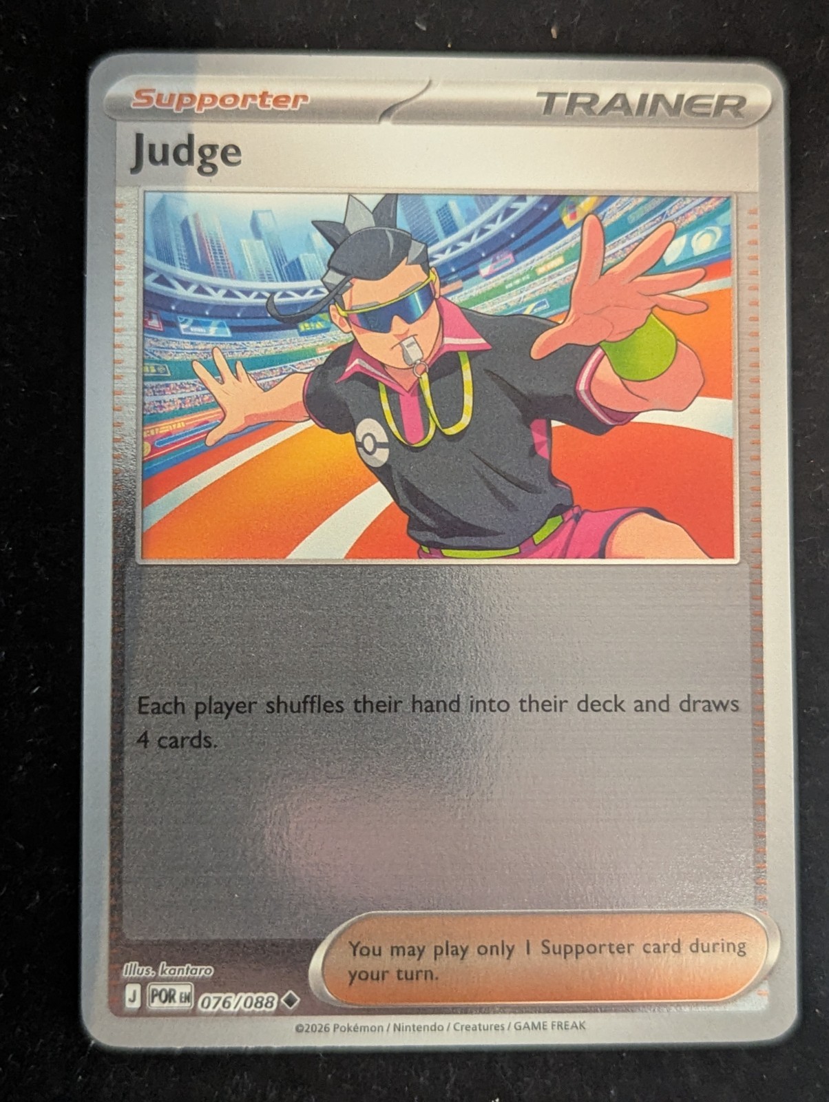Judge 076/088 - Reverse Holo - Pokémon TCG: Perfect Order - English NM