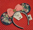 NEW Disney Parks Port Orleans Riverside Flowers Minnie Mouse Ears Headband NWT