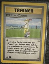 Pokémon Breeder 76/102 Base Set 1st Edition Rare German 1999 Ken Sugimori on eBay