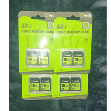 HME SDHC Memory Card 16GB 2-Pack x4 High Speed Optimized for Trail Cameras