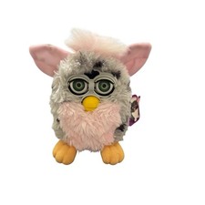 De colección 1998 Tiger Electronics Furby Leopard manchado rosa/gris como no funciona