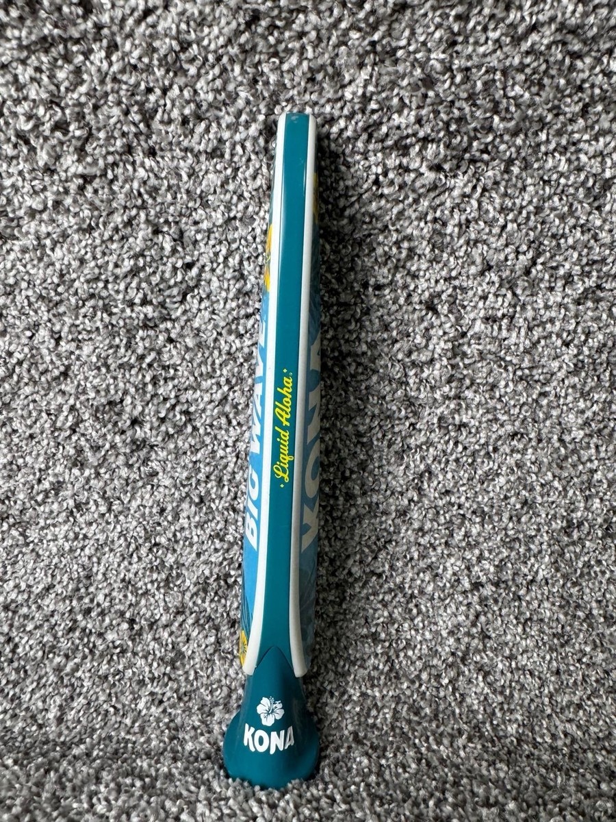 Kona Big Wave Beer Tap Handle Golden Ale Surfboard 11” Tall Man