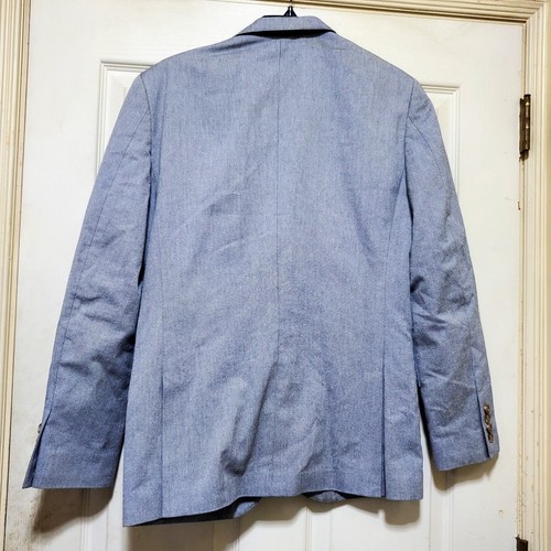 J Crew Blazer Mens 36S Grey Ludlow Jacket Career Office Carpini Italy 38023 - Picture 8 of 20