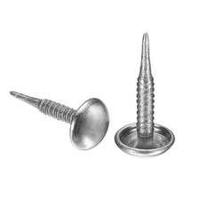 100Pcs Upholstery Nails, 6x13.5mm Upholstery Tacks Round Head, Silver