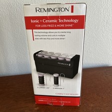Remington Compact Hot Rollers Ceramic Ionic Color Coded Travel Size 5-1.25" 5-1"