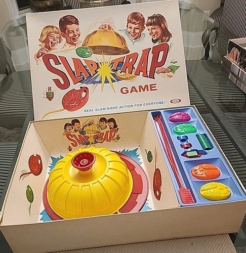 Vintage 1967 Ideal ~ Slap Trap Game