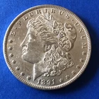 1891 O Morgan Silver Dollar AU+++/UNC Stunning Key Date Beauty ((.900 Silver))