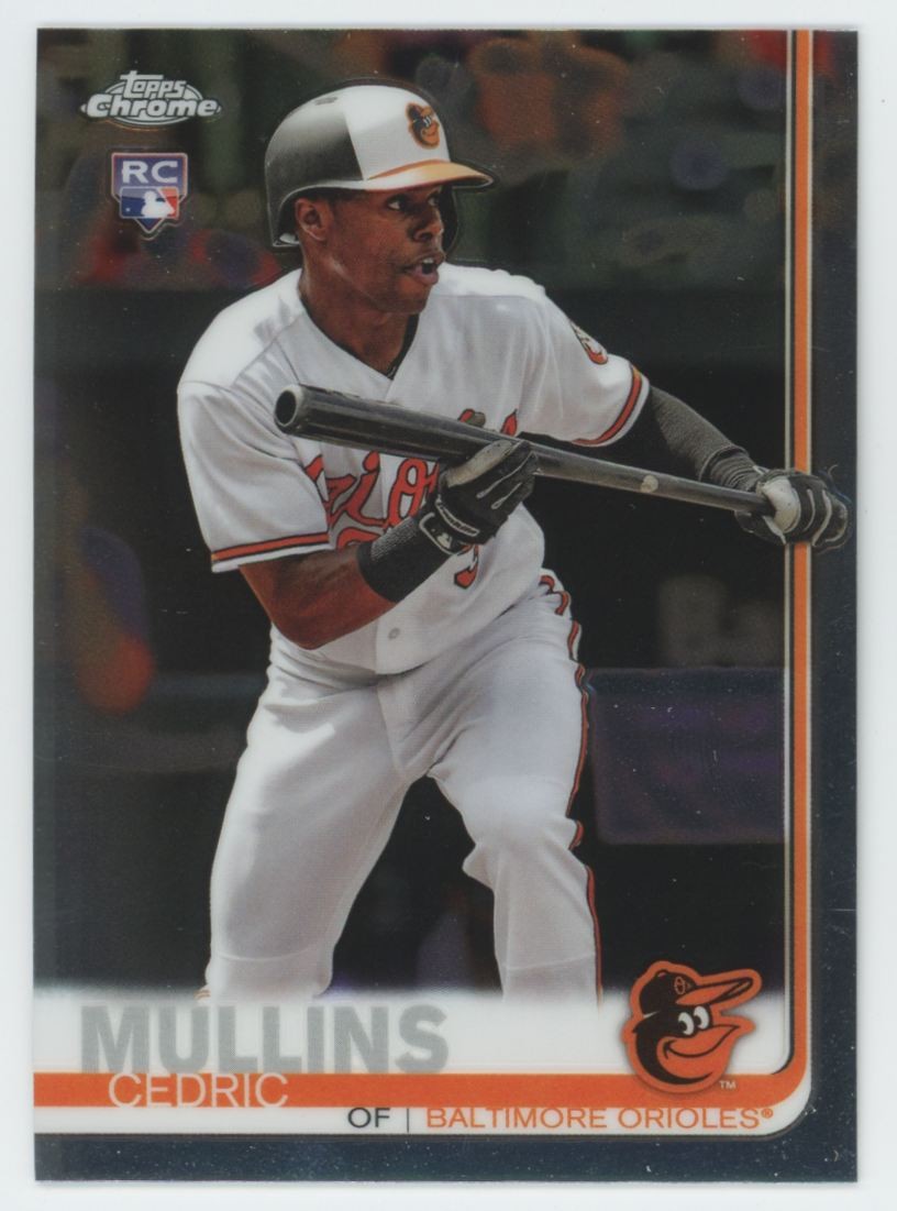 2019 Topps Chrome Cedric Mullins Rookie Baltimore Orioles #52
