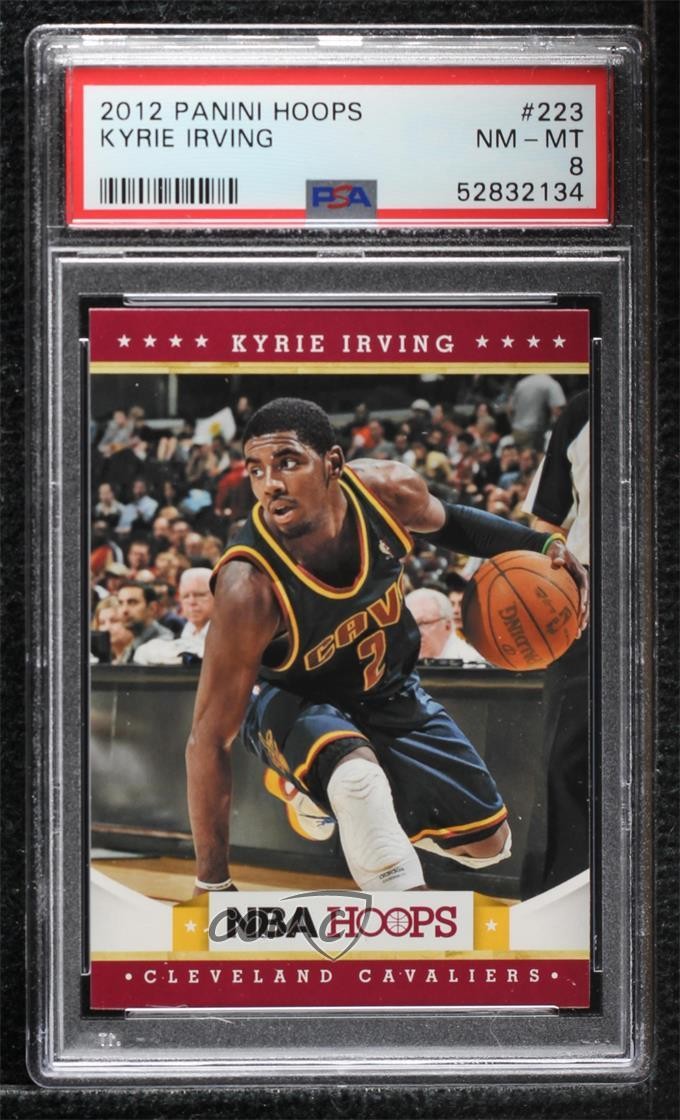 2012-13 NBA Hoops Kyrie Irving #223 PSA 8 Rookie RC 0a9