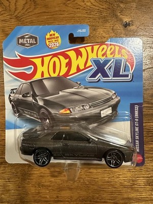 2026 Hot Wheels XL 1:43 - Nissan Skyline GT-R (R32) Black Metal