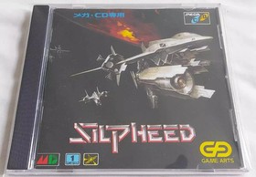 SEGA MEGA CD SILPHEED JAPANESE NTSC WITH SPINE CARD
