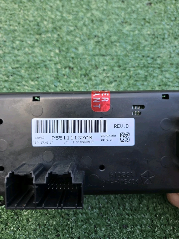 Dodge Caliber/Jeep Compass Patriot 2010 2011 2012 calefacción climatización  Foto 2 de 4