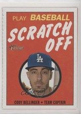 2020 Topps Heritage 1971 Topps Baseball Scratch-Offs Cody Bellinger #10 7ka