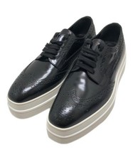 Prada Lace Up Shoes Black Women's Size EU35/US5