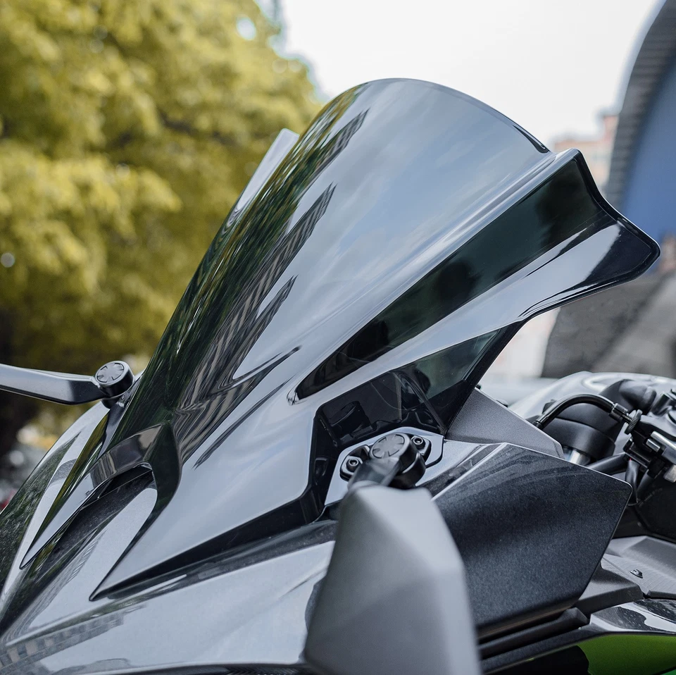 WOLFLINE Motorcycle Aerodynamics Windshield For Kawasaki Ninja 500 2024-2025 Foto 4 de 4