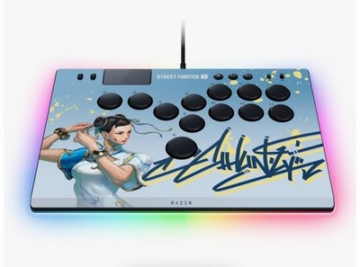 Razer Kitsune All-Button Optical Arcade Controller SF6 Chun-Li Edition- PS5 & PC