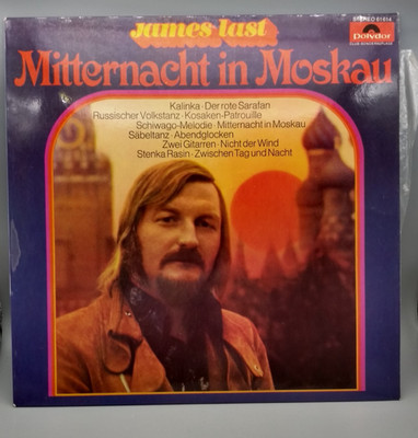 James Last Mitternacht in Moskau, Schallplatte, Polydor Made in Germany